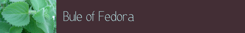 Bule of Fedora