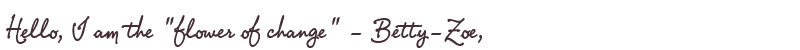 Welcome to Betty-Zoe