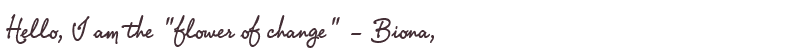 Welcome to Biona