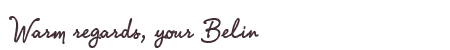 Greetings from Belin