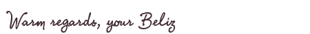 Greetings from Beliz