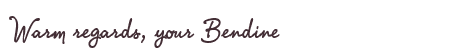 Greetings from Bendine