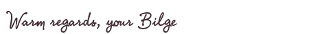 Greetings from Bilge