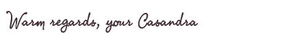 Greetings from Casandra