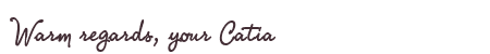 Greetings from Catia