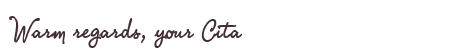 Greetings from Cita