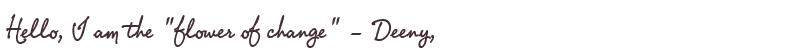Welcome to Deeny