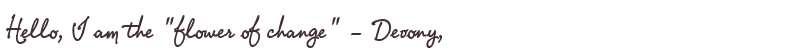 Welcome to Devony