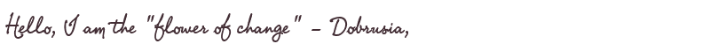 Welcome to Dobrusia
