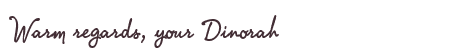 Greetings from Dinorah