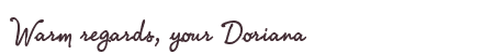 Greetings from Doriana