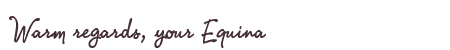 Greetings from Equina