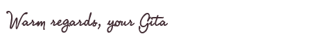 Greetings from Gita