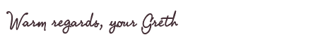 Greetings from Greth