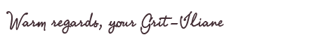Greetings from Grit-Iliane