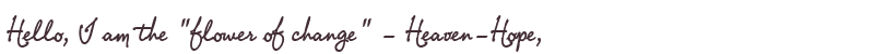 Greetings from Heaven-Hope