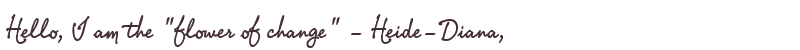 Welcome to Heide-Diana