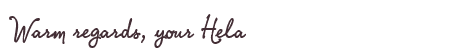 Greetings from Hela