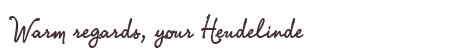Greetings from Heudelinde