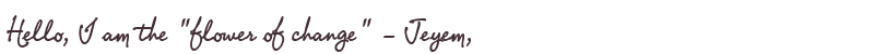 Welcome to Jeyem