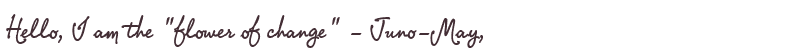 Welcome to Juno-May