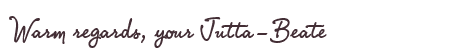 Greetings from Jutta-Beate
