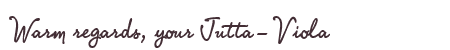 Greetings from Jutta-Viola