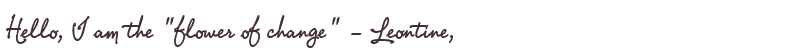 Welcome to Leontine