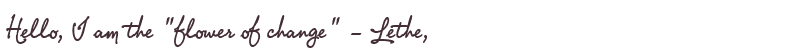 Welcome to Lethe