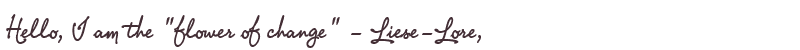 Welcome to Liese-Lore