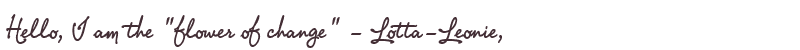 Welcome to Lotta-Leonie