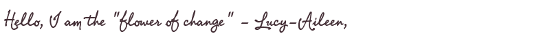Welcome to Lucy-Aileen