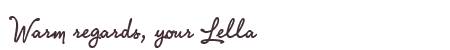Greetings from Lella