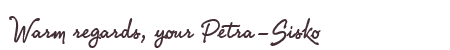 Greetings from Petra-Sisko