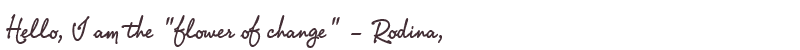 Welcome to Rodina