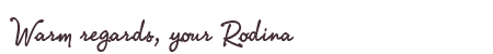 Greetings from Rodina