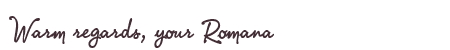 Greetings from Romana