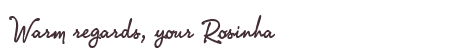 Greetings from Rosinha
