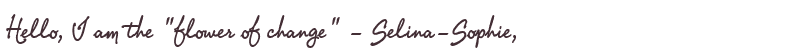 Welcome to Selina-Sophie