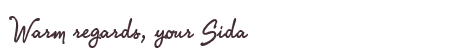 Greetings from Sida