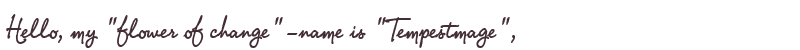 Welcome to Tempestmage