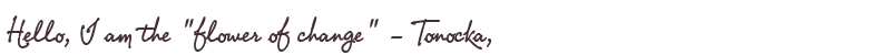 Welcome to Tonocka