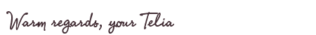 Greetings from Telia