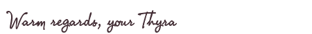 Greetings from Thyra