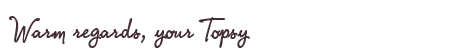 Greetings from Topsy
