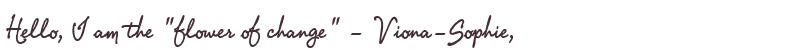 Welcome to Viona-Sophie