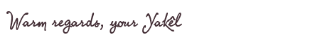 Greetings from Yakl