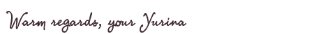 Greetings from Yurina