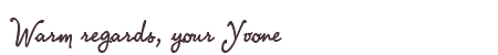 Greetings from Yvone